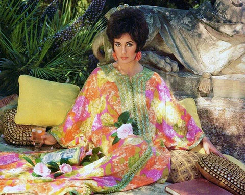 Caftans, the Symbol of Old Hollywood Glamour