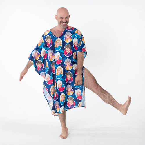 Dorothy, Blanche, Rose and Sophia on our Golden Girls inspired Caftan. 