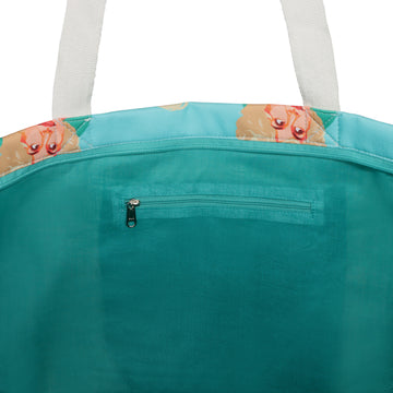 Our Dolly inspired extra large tote bag