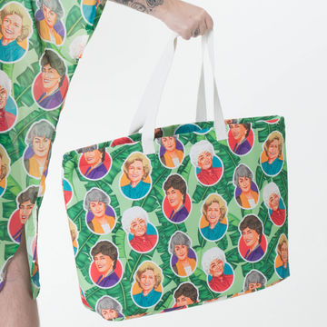 Our big Golden Tote Girl bag